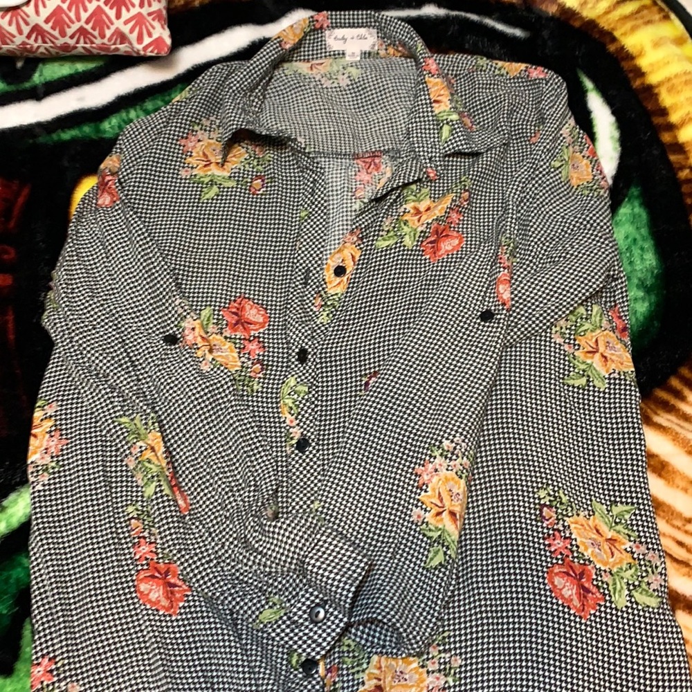 Floral blouse